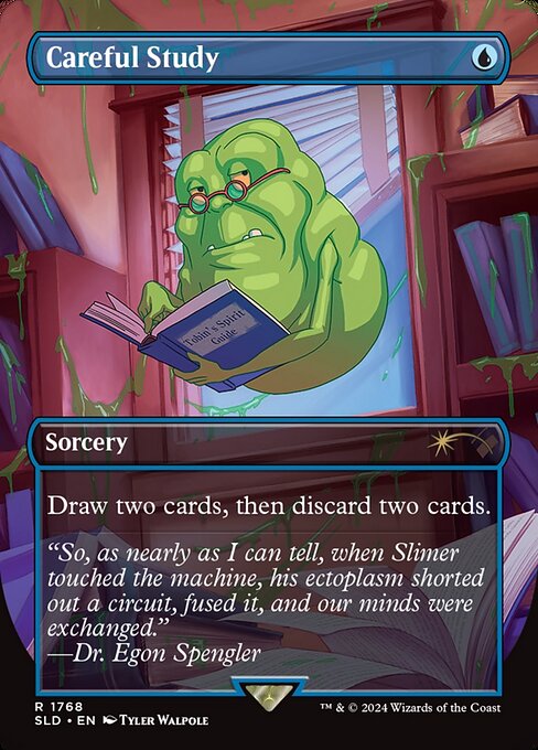 Magic the Gathering Card - Careful Study - MTG Circle