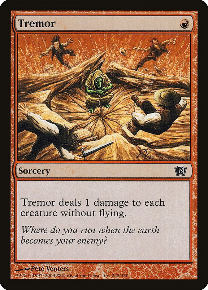 Magic the Gathering Card - Tremor - MTG Circle