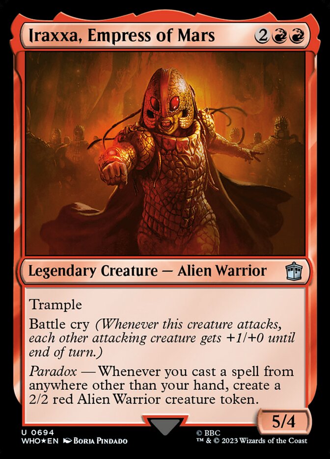 Magic the Gathering Card - Iraxxa, Empress of Mars - MTG Circle
