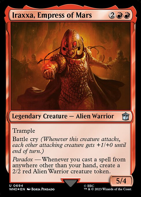 Magic the Gathering Card - Iraxxa, Empress of Mars - MTG Circle
