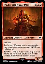 Magic the Gathering Card - Iraxxa, Empress of Mars - MTG Circle
