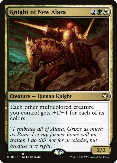 Magic the Gathering Card - Knight of New Alara - MTG Circle