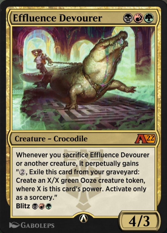 Magic the Gathering Card - Effluence Devourer - MTG Circle