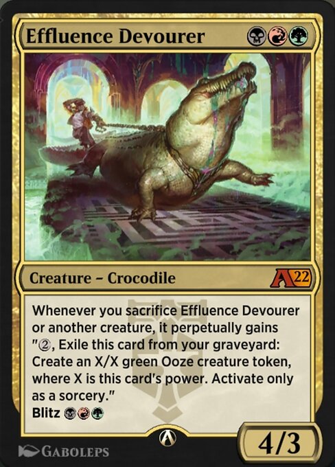 Magic the Gathering Card - Effluence Devourer - MTG Circle