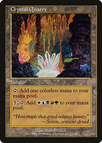 Magic the Gathering Card - Crystal Quarry - MTG Circle