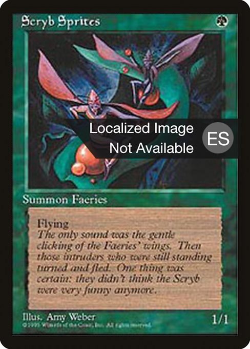 Magic the Gathering Card - Scryb Sprites - MTG Circle