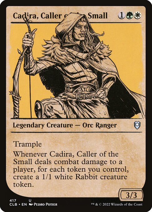 Magic the Gathering Card - Cadira, Caller of the Small - MTG Circle