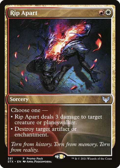 Magic the Gathering Card - Rip Apart - MTG Circle