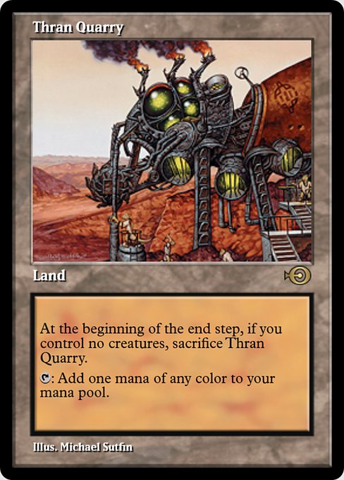 Magic the Gathering Card - Thran Quarry - MTG Circle