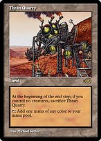 Magic the Gathering Card - Thran Quarry - MTG Circle