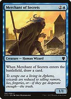 Magic the Gathering Card - Merchant of Secrets - MTG Circle