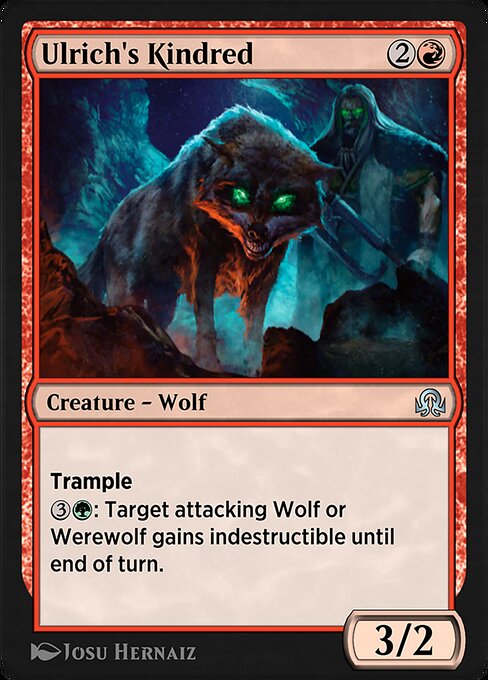 Magic the Gathering Card - Ulrich's Kindred - MTG Circle