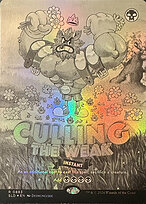 Magic the Gathering Card - Culling the Weak - MTG Circle