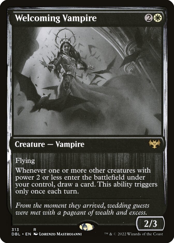 Magic the Gathering Card - Welcoming Vampire - MTG Circle