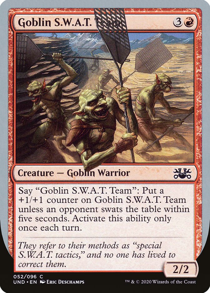 Magic the Gathering Card - Goblin S.W.A.T. Team - MTG Circle