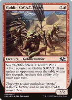 Magic the Gathering Card - Goblin S.W.A.T. Team - MTG Circle