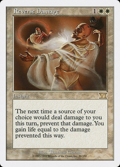 Magic the Gathering Card - Reverse Damage - MTG Circle