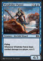 Magic the Gathering Card - Windrider Patrol - MTG Circle