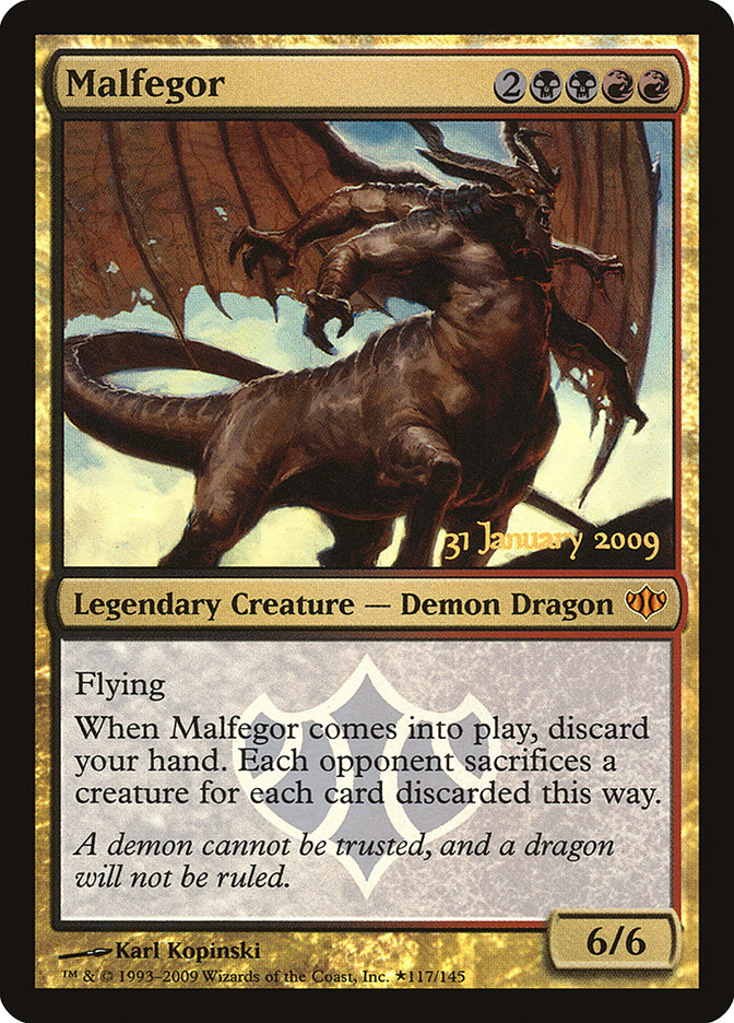 Magic the Gathering Card - Malfegor - MTG Circle