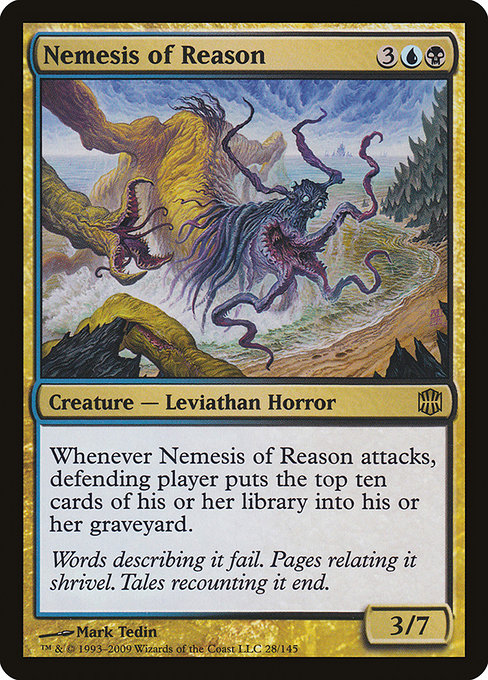 Magic the Gathering Card - Nemesis of Reason - MTG Circle
