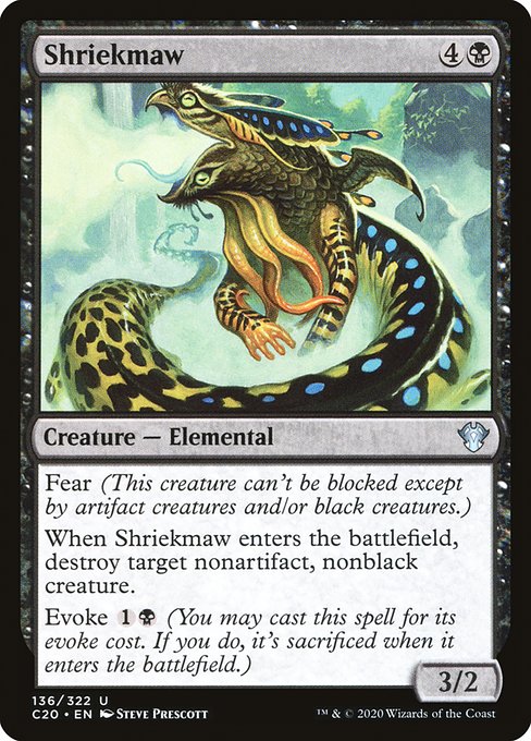 Magic the Gathering Card - Shriekmaw - MTG Circle