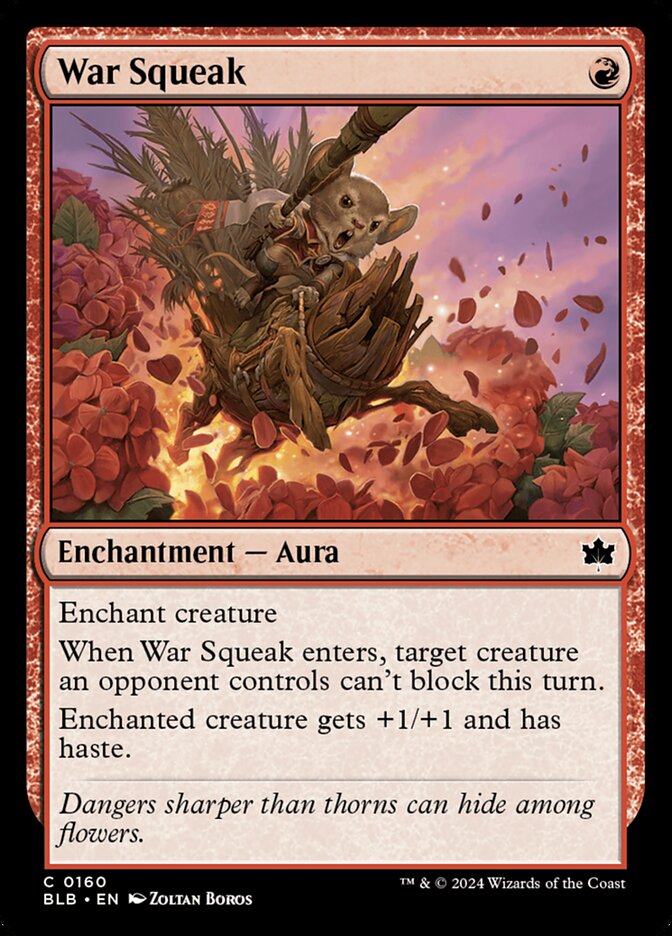 Magic the Gathering Card - War Squeak - MTG Circle