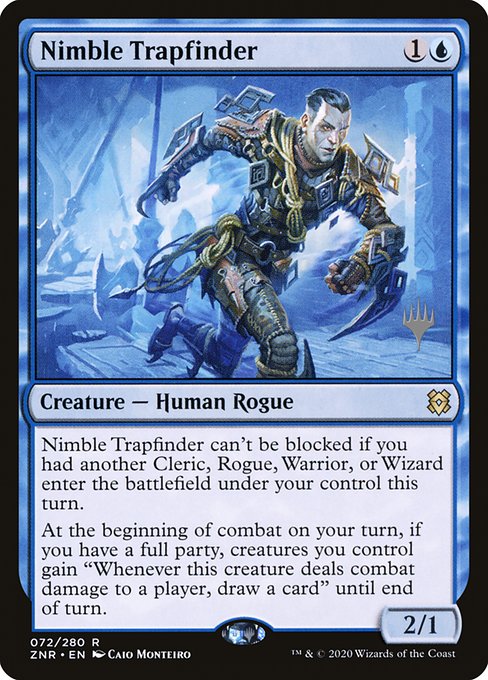 Magic the Gathering Card - Nimble Trapfinder - MTG Circle