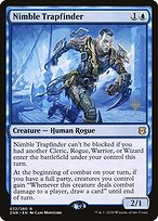 Magic the Gathering Card - Nimble Trapfinder - MTG Circle