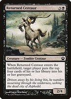 Magic the Gathering Card - Returned Centaur - MTG Circle