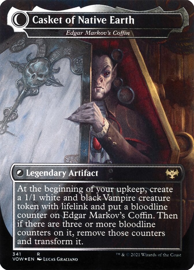 Magic the Gathering Card - Edgar Markov's Coffin - MTG Circle