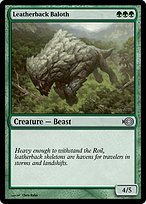 Magic the Gathering Card - Leatherback Baloth - MTG Circle