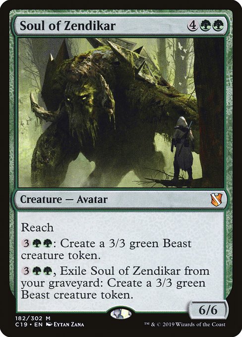 Magic the Gathering Card - Soul of Zendikar - MTG Circle
