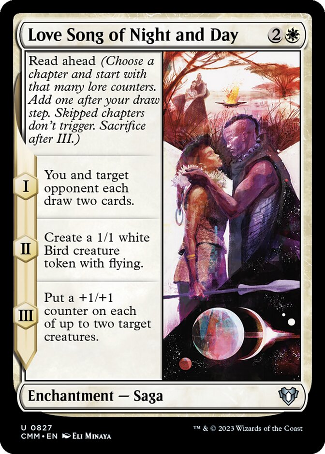 Magic the Gathering Card - Love Song of Night and Day - MTG Circle