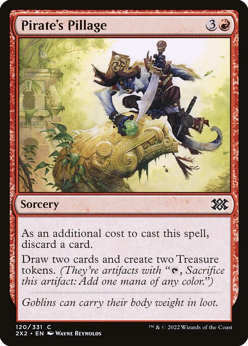 Magic the Gathering Card - Pirate's Pillage - MTG Circle
