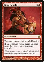 Magic the Gathering Card - Stranglehold - MTG Circle