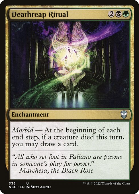 Magic the Gathering Card - Deathreap Ritual - MTG Circle