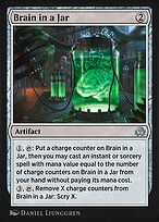 Magic the Gathering Card - Brain in a Jar - MTG Circle
