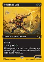 Magic the Gathering Card - Webstrike Elite - MTG Circle