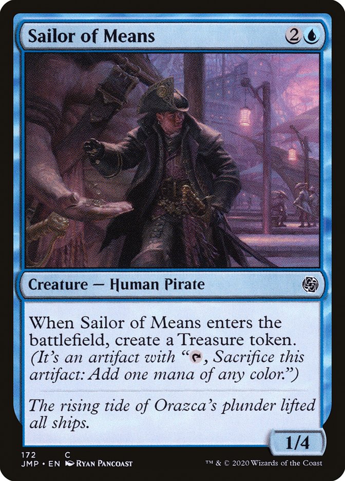 Magic the Gathering Card - Sailor of Means - MTG Circle