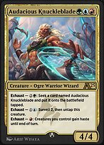 Magic the Gathering Card - Audacious Knuckleblade - MTG Circle