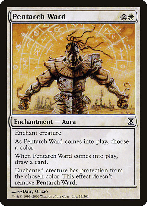 Magic the Gathering Card - Pentarch Ward - MTG Circle