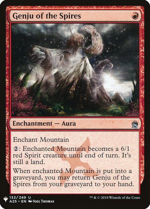 Magic the Gathering Card - Genju of the Spires - MTG Circle