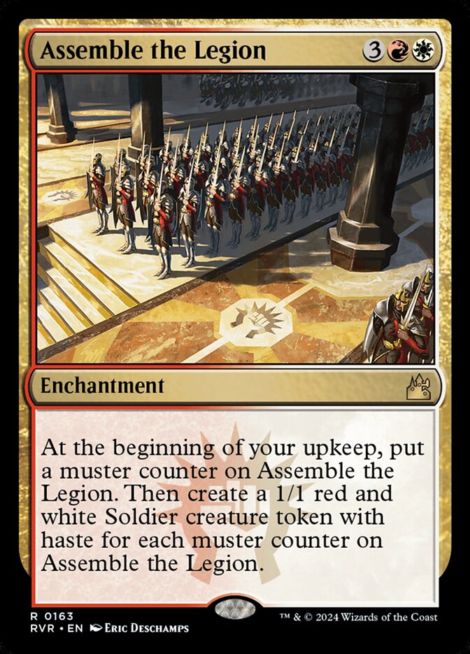 Magic the Gathering Card - Assemble the Legion - MTG Circle