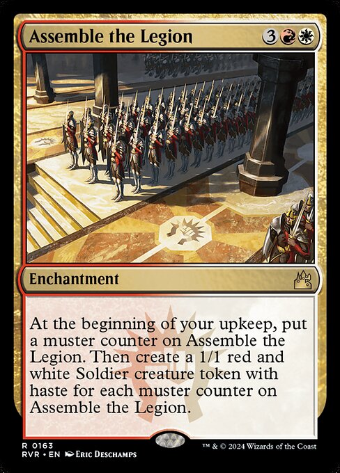 Magic the Gathering Card - Assemble the Legion - MTG Circle