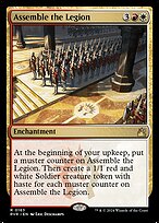 Magic the Gathering Card - Assemble the Legion - MTG Circle