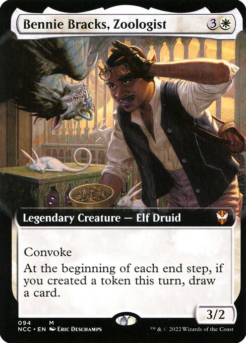 Magic the Gathering Card - Bennie Bracks, Zoologist - MTG Circle