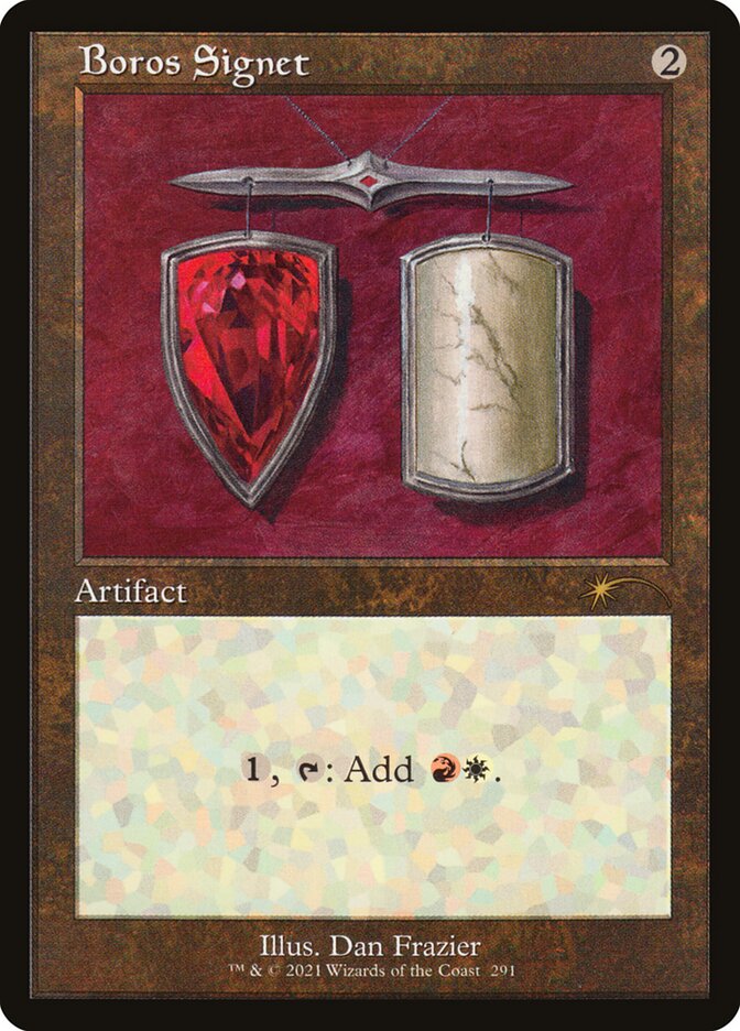 Magic the Gathering Card - Boros Signet - MTG Circle