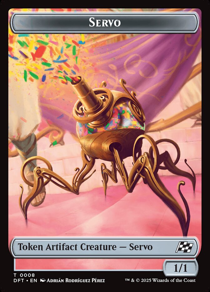 Magic the Gathering Card - Servo - MTG Circle