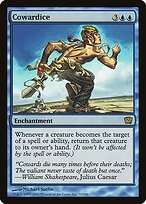 Magic the Gathering Card - Cowardice - MTG Circle