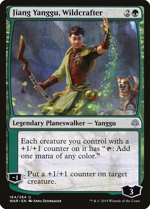 Magic the Gathering Card - Jiang Yanggu, Wildcrafter - MTG Circle